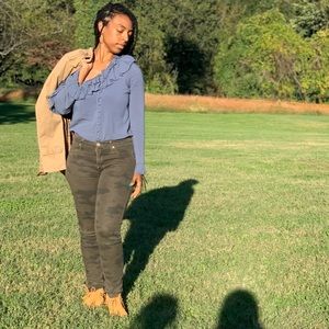 YSL moccasin desert ankle boots